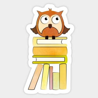 OWL READS Sticker